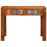 vidaXL Stoly Hnedá Masívne drevo sheesham Štandardný Obdĺžnikový – Obrázok 4