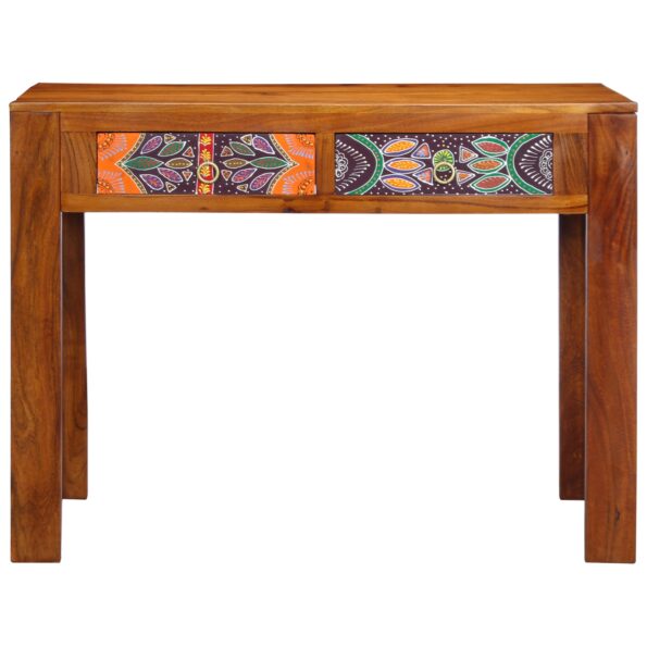 vidaXL Stoly Hnedá Masívne drevo sheesham Štandardný Obdĺžnikový – Obrázok 4