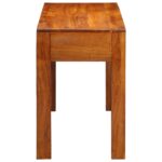 vidaXL Stoly Hnedá Masívne drevo sheesham Štandardný Obdĺžnikový – Obrázok 5