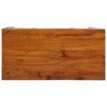 vidaXL Stoly Hnedá Masívne drevo sheesham Štandardný Obdĺžnikový – Obrázok 7