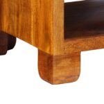 vidaXL Servírovacia skriňa Viacfarebný 40 x 35 x 45 cm akáciový masív – Obrázok 10