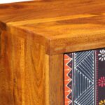 vidaXL Servírovacia skriňa Viacfarebný 40 x 35 x 45 cm akáciový masív – Obrázok 8