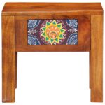 vidaXL Koncový stôl 40x30x36 cm Masívne drevo akácia – Obrázok 4