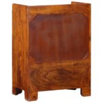 vidaXL Skriňa na topánky Hnedá 55 x 35 x 75 cm Pevné akáciové drevo – Obrázok 6