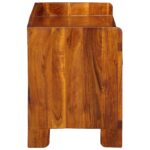 vidaXL topánková lavica 100x35x45 cm z masívneho akácie – Obrázok 5