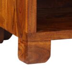 vidaXL Kvetinový koncový stôl so zásuvkou Hnedá 40 x 35 x 75 cm – Obrázok 10