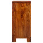 vidaXL Kvetinový koncový stôl so zásuvkou Hnedá 40 x 35 x 75 cm – Obrázok 6