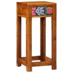 vidaXL Telefónny stojan 35x35x75 cm Zdravé drevo akácia – Obrázok 2