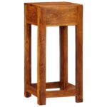 vidaXL Telefónny stojan 35x35x75 cm Zdravé drevo akácia – Obrázok 7