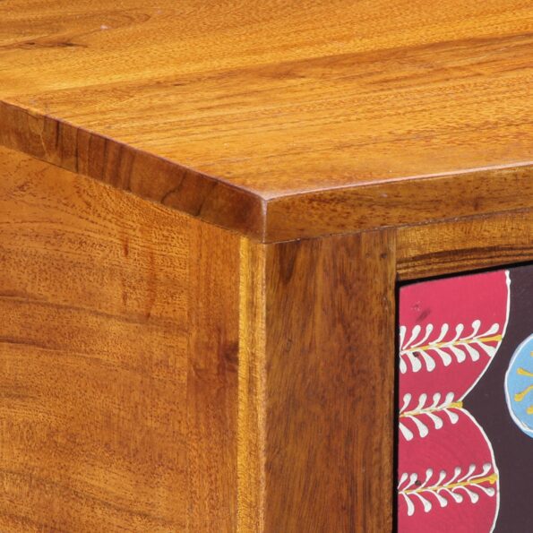 vidaXL Telefónny stojan 35x35x75 cm Zdravé drevo akácia – Obrázok 8