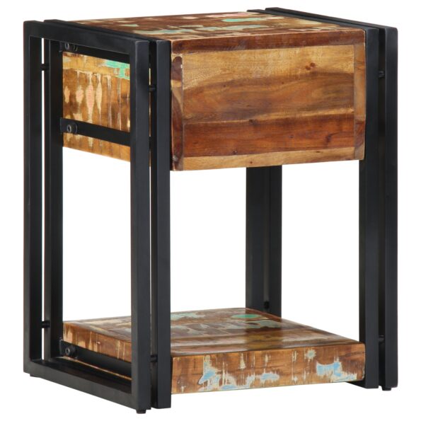 4016690_5.jpg vidaXL Nočný stolík 40x35x50 cm zo starého masívu – Obrázok 5