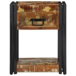 vidaXL Nočný stolík 40x35x50 cm zo starého masívu – Obrázok 6