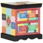 vidaXL Nočný stolík Viac farieb 40x35x45 cm Vyrobené z dreva – Obrázok 6