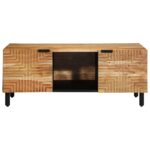 vidaXL Konferenčný stolík Hnedá 100 x 54 x 40 cm Akáciový masív – Obrázok 4