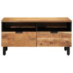 vidaXL Konferenčný stolík 80x54x40 cm Masívne drevo Akácia – Obrázok 4