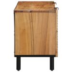 vidaXL TV jednotky so zásuvkou Pevné akáciové drevo 105 x 33,5 x 46 cm – Obrázok 5