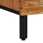 vidaXL Komoda 80x33x75 cm Masívne drevo Akácia – Obrázok 8