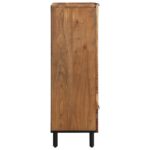 vidaXL Vysoká skriňa 60x33x100 cm Masívne drevo Akácia – Obrázok 4