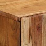 vidaXL Vysoká skriňa 60x33x100 cm Masívne drevo Akácia – Obrázok 6