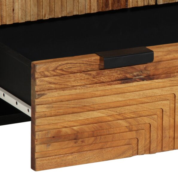 vidaXL Vysoká skriňa 60x33x100 cm Masívne drevo Akácia – Obrázok 7