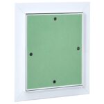 vidaXL Prístupový panel s hliníkovým rámom a sadrokartónom 150x200 mm – Obrázok 3