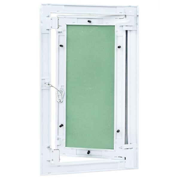 vidaXL Access Panel Zelená a strieborná 30 x 45 cm – Obrázok 2