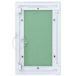 vidaXL Access Panel Zelená a strieborná 30 x 45 cm – Obrázok 4