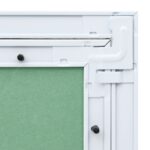 vidaXL Access Panel Zelená a strieborná 30 x 45 cm – Obrázok 7