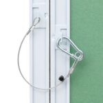 vidaXL Access Panel Zelená a strieborná 30 x 45 cm – Obrázok 8