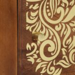 vidaXL Nočný stolík 40x33x46 cm Z masívneho mangového dreva – Obrázok 7