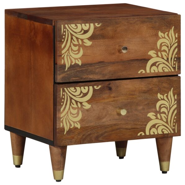 4018735_2.jpg vidaXL Nočné stolíky 2 ks 40x33,5x46 cm z masívneho mangového dreva – Obrázok 2