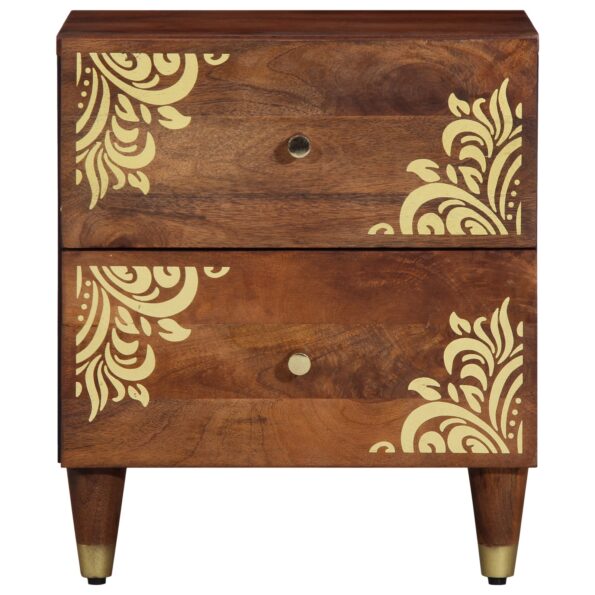 4018735_4.jpg vidaXL Nočné stolíky 2 ks 40x33,5x46 cm z masívneho mangového dreva – Obrázok 4