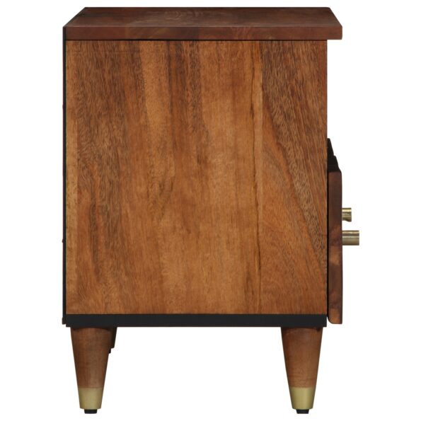 vidaXL TV skrinka 70x33x46 cm Masívne mango – Obrázok 4