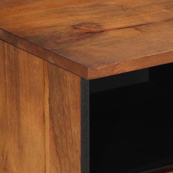 vidaXL TV skrinka 70x33x46 cm Masívne mango – Obrázok 6