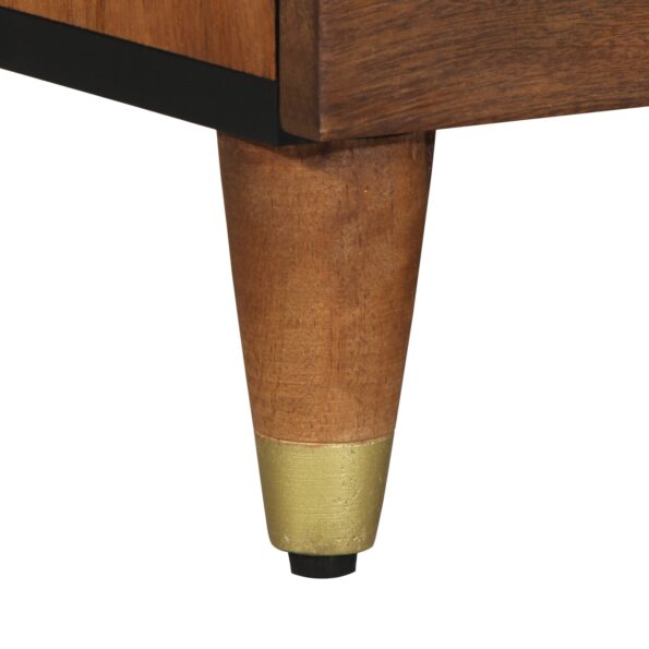 vidaXL TV skrinka 70x33x46 cm Masívne mango – Obrázok 8