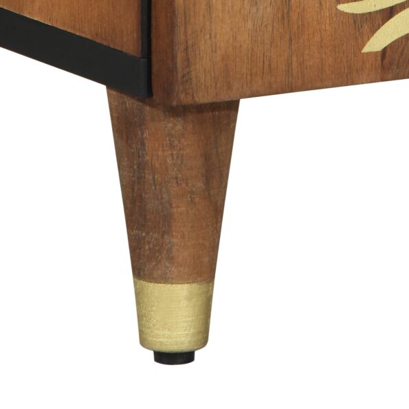 vidaXL Skriňa 60x33x75 cm Pevné mango drevo – Obrázok 8