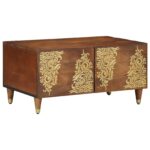 vidaXL Stôl na kávu 80x50x40 cm z masívu mango