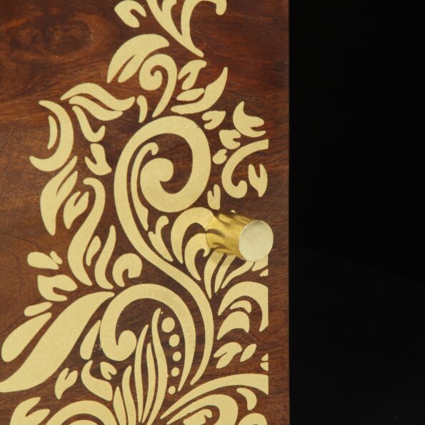 vidaXL Konferenčný stolík 100x54x40 cm z masívneho mango dreva – Obrázok 7