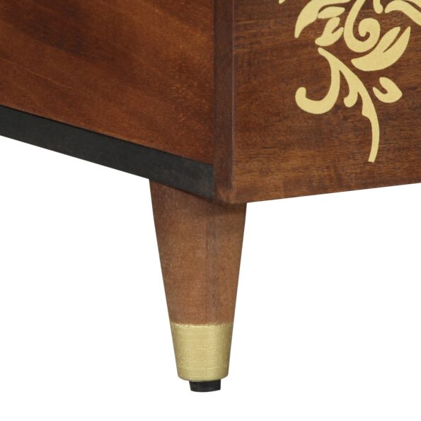 vidaXL Konferenčný stolík 100x54x40 cm z masívneho mango dreva – Obrázok 8