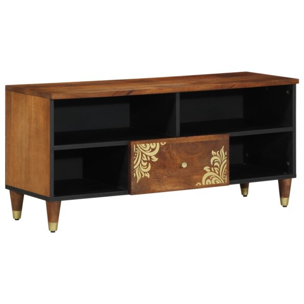 4018752_1.jpg vidaXL TV skrinka 100x33x46 cm z masívneho mango – Obrázok 1