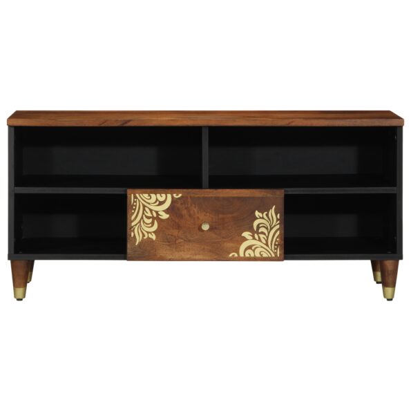 4018752_3.jpg vidaXL TV skrinka 100x33x46 cm z masívneho mango – Obrázok 3