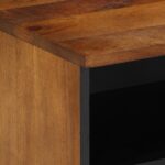 vidaXL TV skrinka 100x33x46 cm z masívneho mango – Obrázok 6