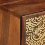 vidaXL Kúpeľňová skrinka 38x33x58 cm z masívneho mango dreva – Obrázok 6