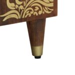 vidaXL Kúpeľňová skrinka 38x33x58 cm z masívneho mango dreva – Obrázok 8