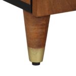 vidaXL Bočný stôl 40x33x75 cm Pevné drevo Mango – Obrázok 8