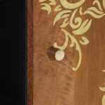 vidaXL Konferenčný stolík 90x33x75 cm Masívne drevo manga – Obrázok 7