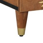 vidaXL Konferenčný stolík 90x33x75 cm Masívne drevo manga – Obrázok 8