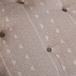 vidaXL Vankúš na paletu - Svetlohnedý, 120x80x12 cm, Textília – Obrázok 4