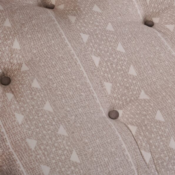 vidaXL Vankúš na paletu - Svetlohnedý, 120x80x12 cm, Textília – Obrázok 4