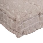 vidaXL Vankúš na paletu - Svetlohnedý, 120x80x12 cm, Textília – Obrázok 5